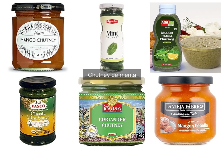 Beneficios del chutney de menta para la salud