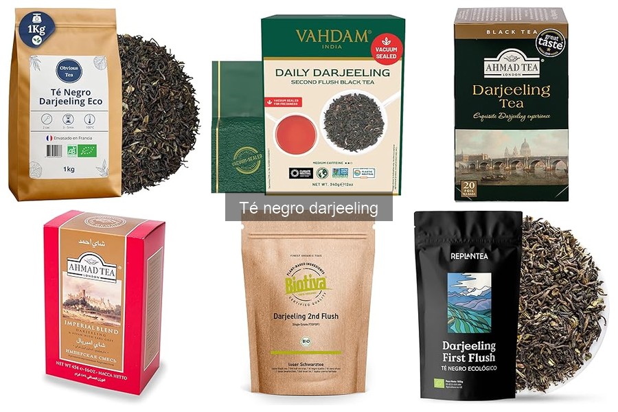 Beneficios del té negro Darjeeling para la salud