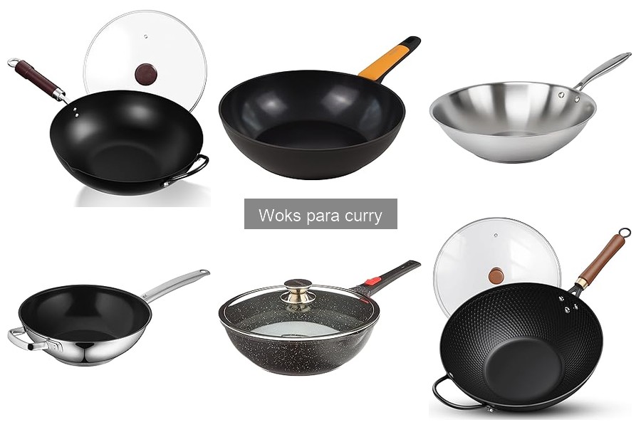 Beneficios del Wok para Cocinar Curry en Casa