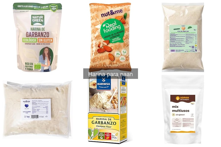 Beneficios nutricionales de la harina para naan