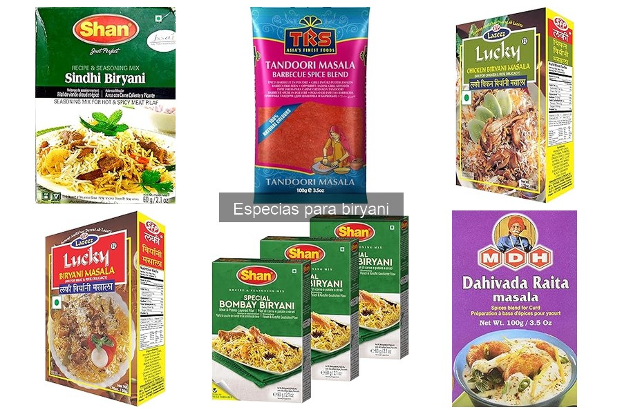 Beneficios para la salud de las especias para biryani
