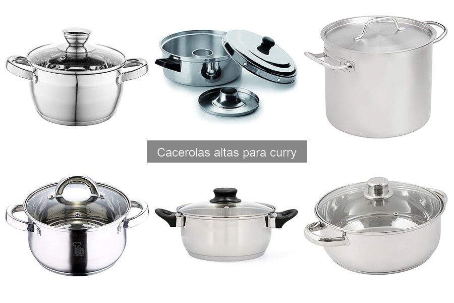 Cacerolas altas para curry: ¿Qué son y para qué se utilizan?