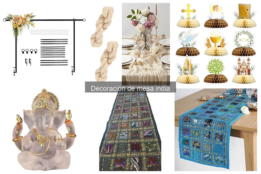 Características de un buen mantel indio para tu mesa