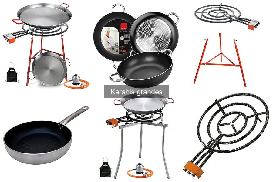 Características del Karahi Grande de Calidad para Cocinar