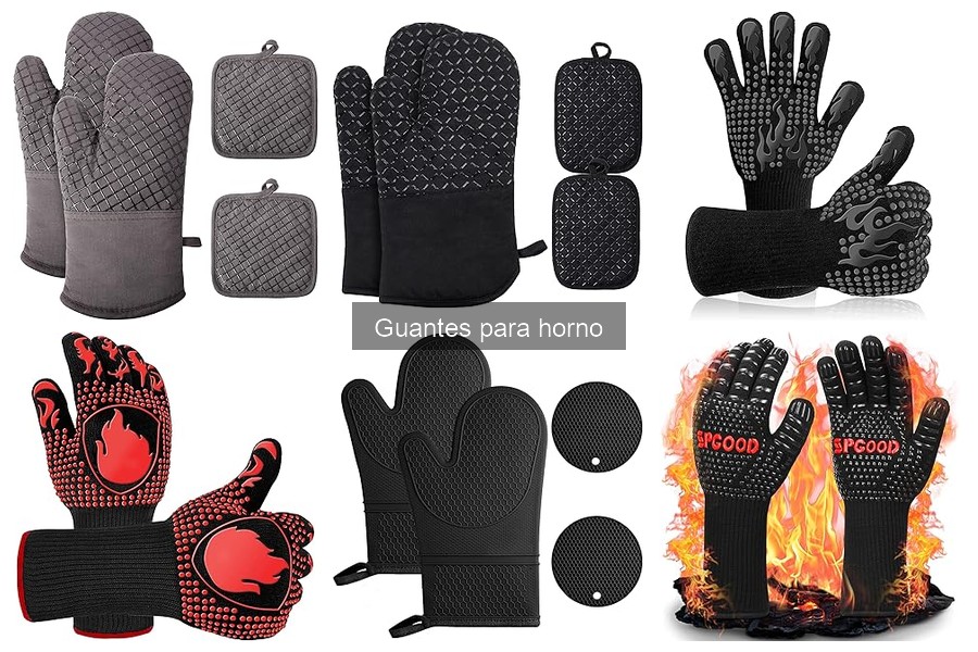 Certificaciones de seguridad en guantes para horno