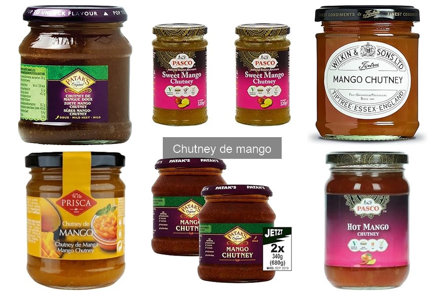 Chutney de mango vs. salsa de mango: diferencias y usos