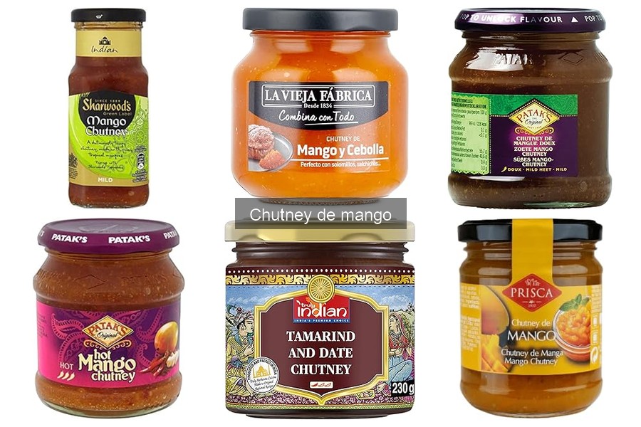 Chutney de mango y sus mejores maridajes