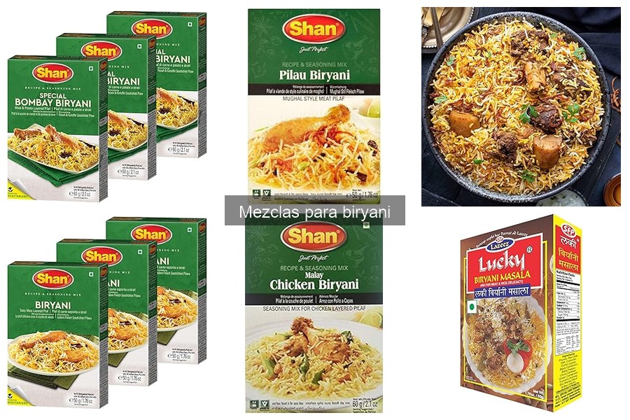 Combina Mezclas para Biryani: Crea Sabores Únicos