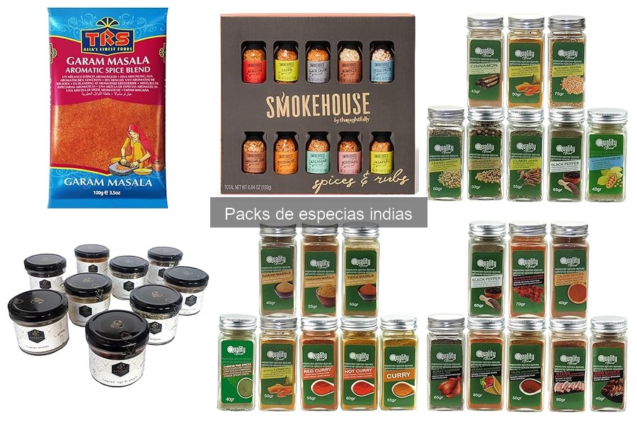 Cómo almacenar correctamente tus packs de especias indias