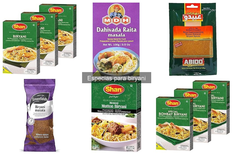 Cómo almacenar especias para biryani y mantener su frescura