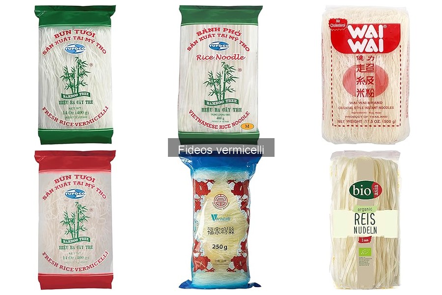 Cómo almacenar fideos vermicelli para mantener su frescura