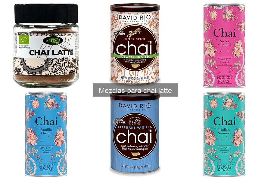 Cómo almacenar mezclas para chai latte: consejos prácticos