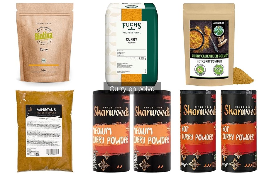Cómo elegir el mejor curry en polvo para tus recetas