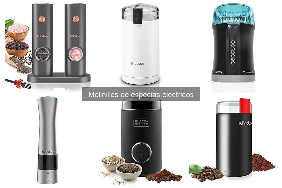 Cómo elegir el mejor molinillo de especias eléctrico