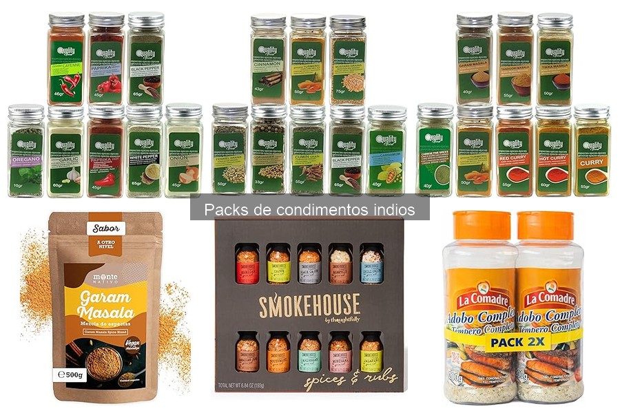 Cómo elegir el mejor pack de condimentos indios