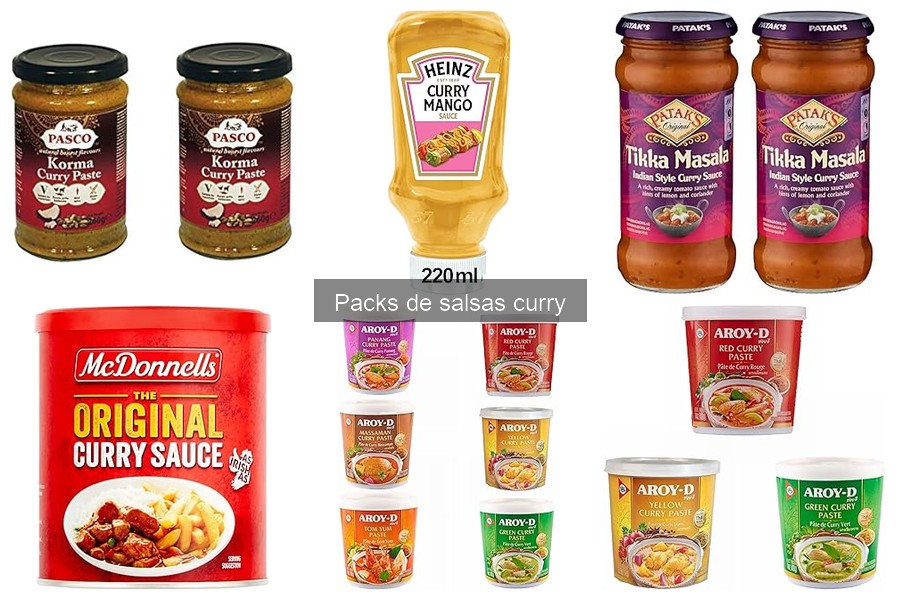 Cómo elegir el mejor pack de salsas curry para tu cocina
