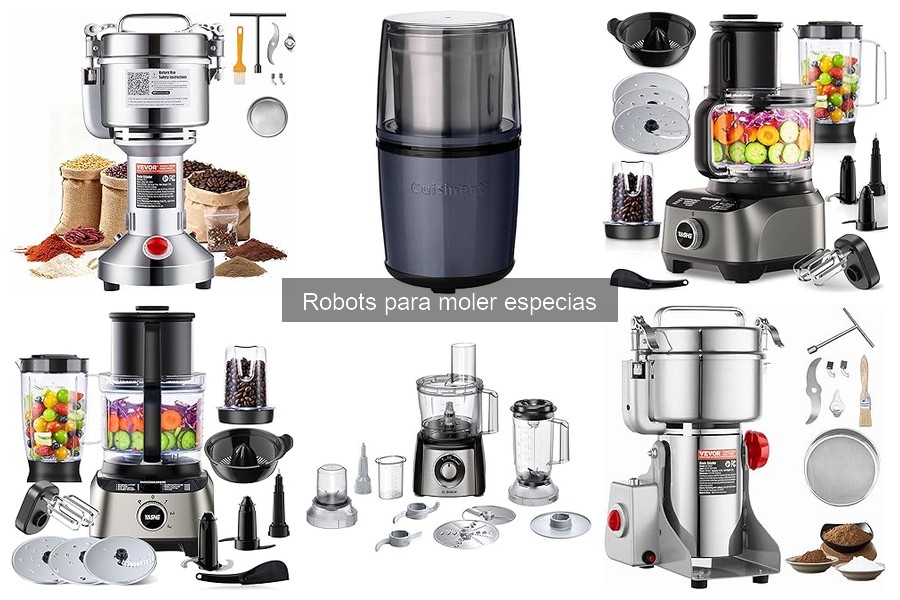 Cómo elegir el mejor robot para moler especias