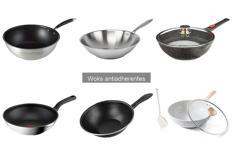 Cómo elegir el mejor wok antiadherente para cocinar en casa
