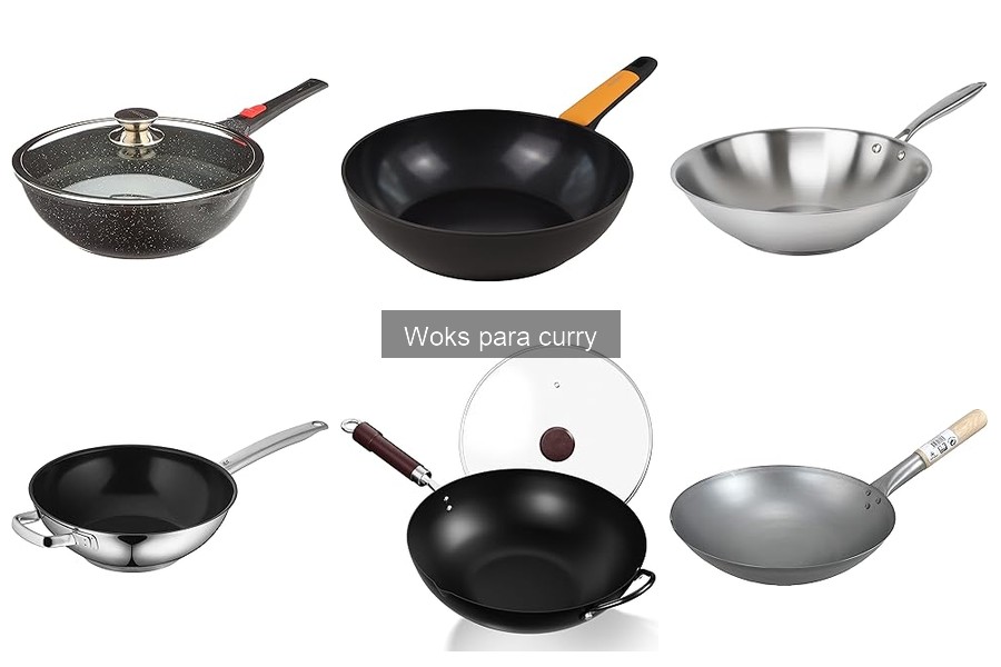 Cómo elegir el mejor wok para curry en casa