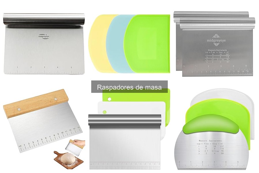 Cómo elegir el raspador de masa adecuado para hornear