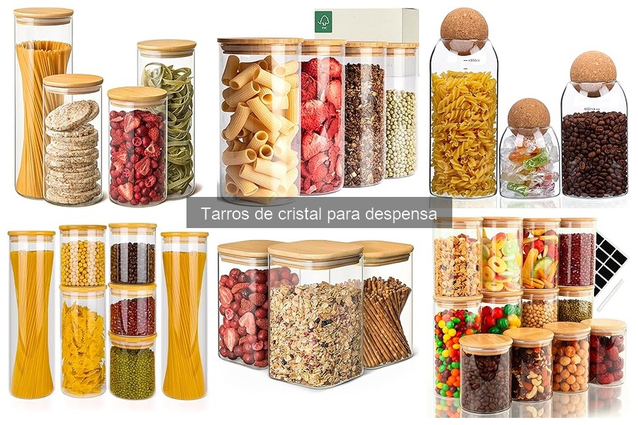 Cómo elegir el tamaño ideal de tarros de cristal para tu despensa