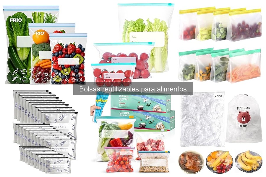 Cómo elegir la mejor bolsa reutilizable para alimentos