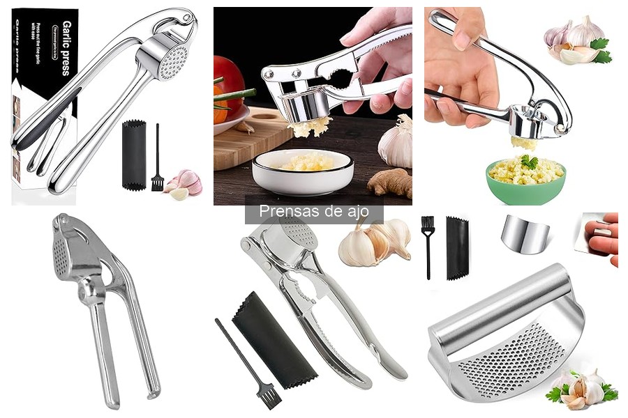 ** Cómo elegir la prensa de ajo ideal para tu estilo de cocina
