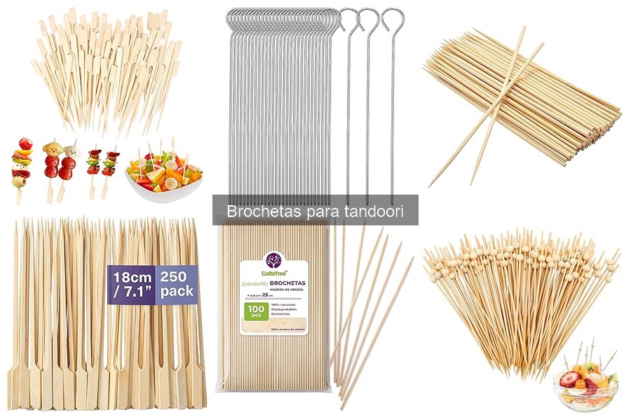 Cómo elegir las mejores brochetas para tandoori