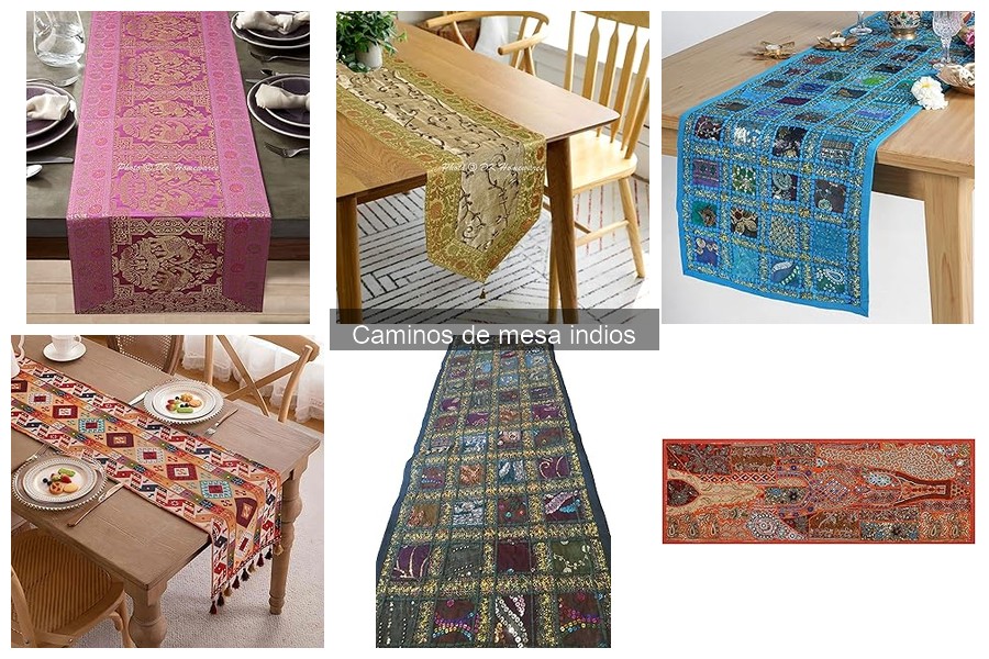 Cómo elegir un camino de mesa indio para tu estilo decorativo