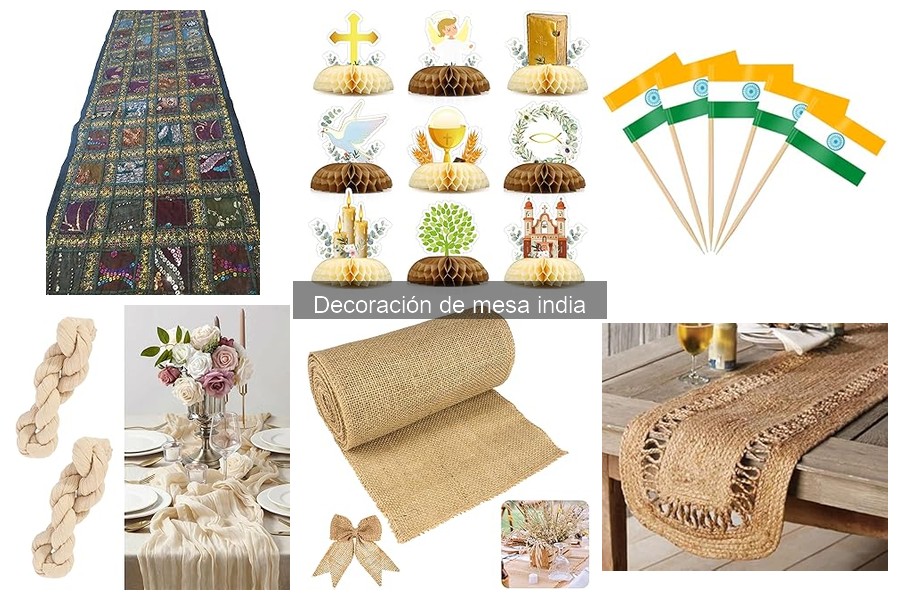 Cómo hacer centros de mesa al estilo indio