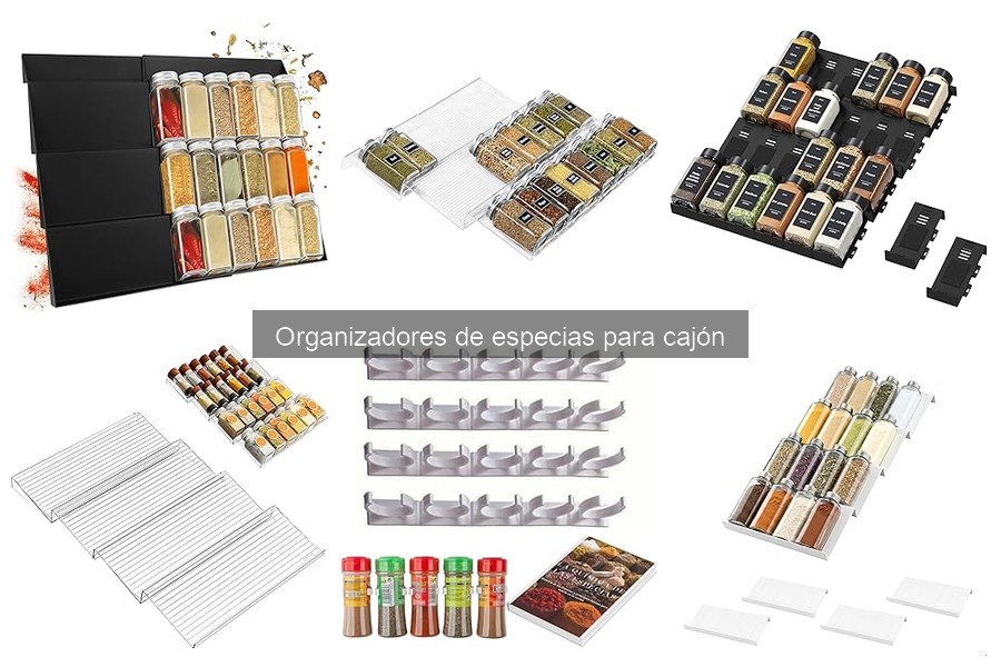 Cómo instalar un organizador de especias en el cajón