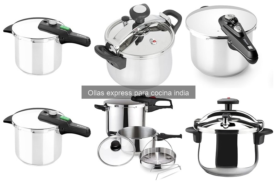 Cómo instalar y usar una olla express en cocina india