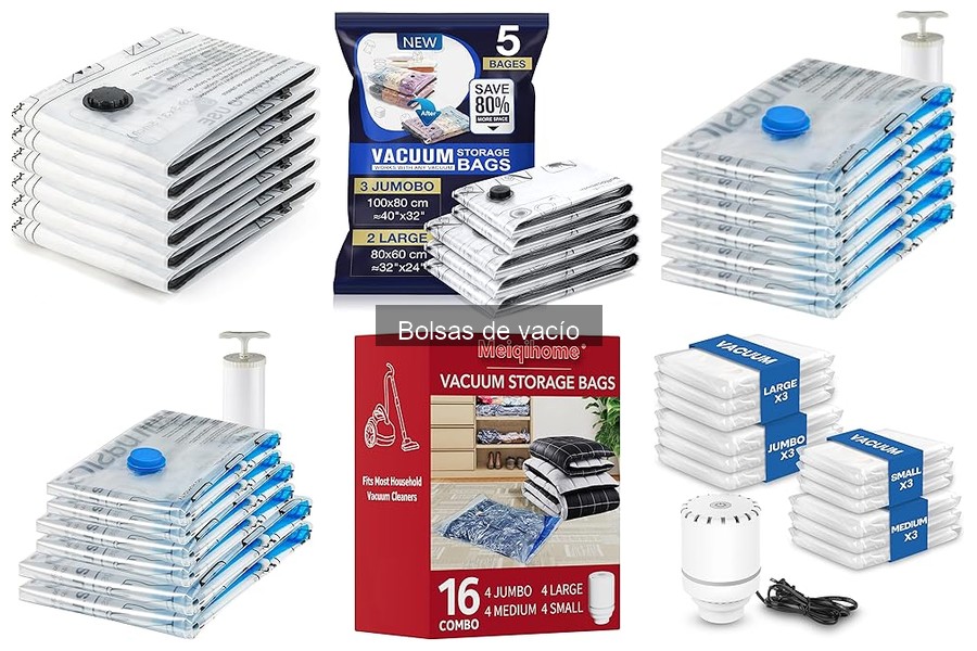 ** Cómo limpiar y mantener bolsas de vacío reutilizables