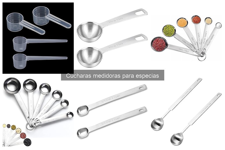 Cómo limpiar y mantener cucharas medidoras para especias