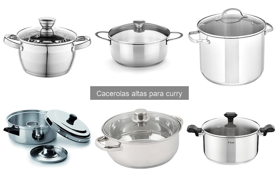 Cómo mantener cacerolas altas para curry en perfectas condiciones