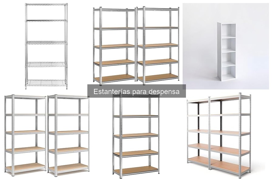 Cómo mantener estanterías de despensa en perfectas condiciones