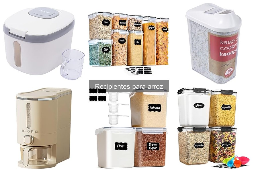 Cómo mantener tus recipientes para arroz en perfecto estado