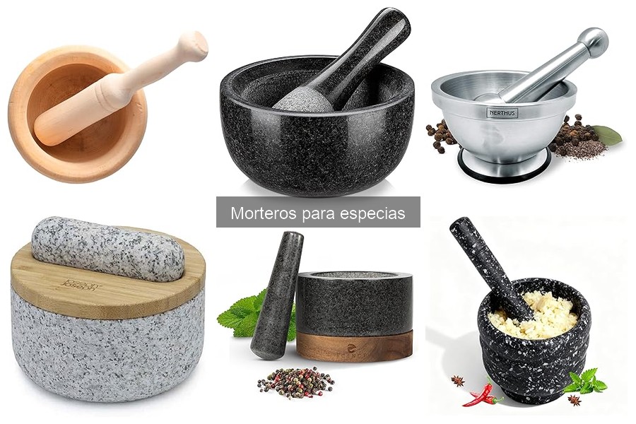 Cómo usar correctamente un mortero para especias