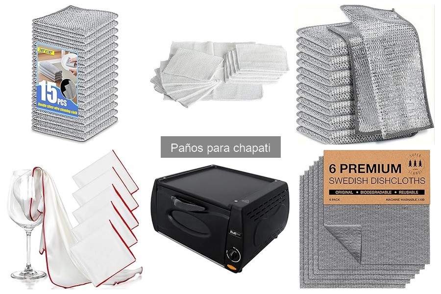 Cómo usar correctamente un paño para chapati en casa