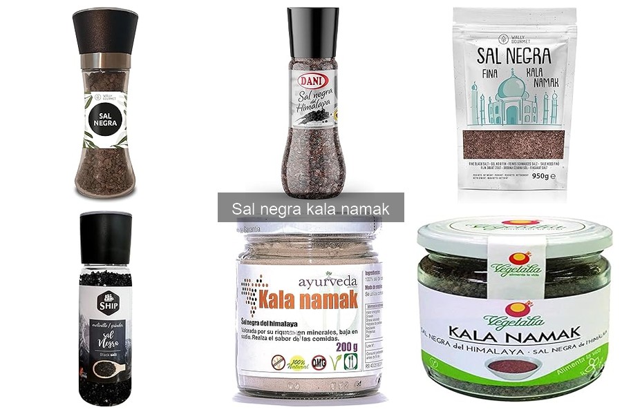 Cómo usar la sal negra kala namak en recetas indias y pakistaníes