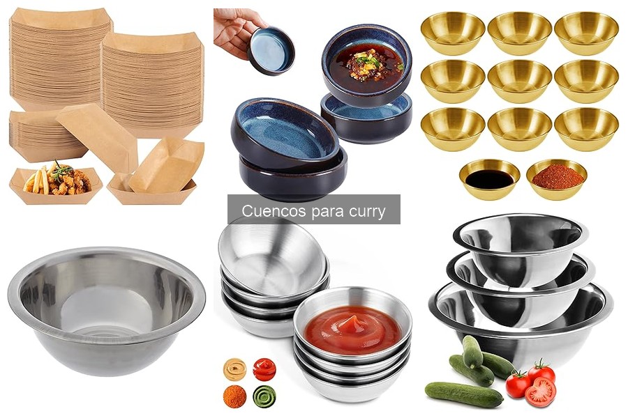 Cómo usar y servir curry en cuencos adecuados
