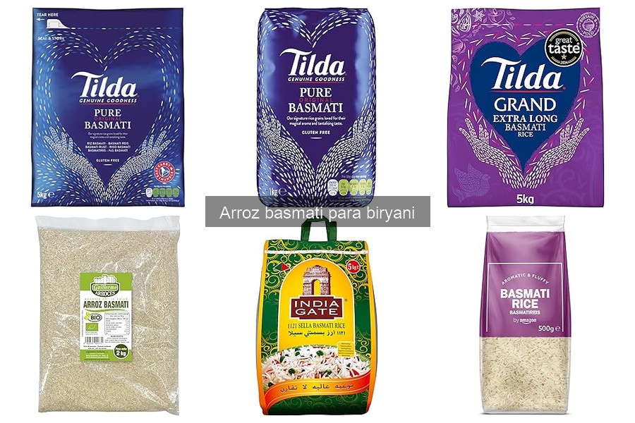 Comparativa: Arroz Basmati vs. Arroz Jazmín