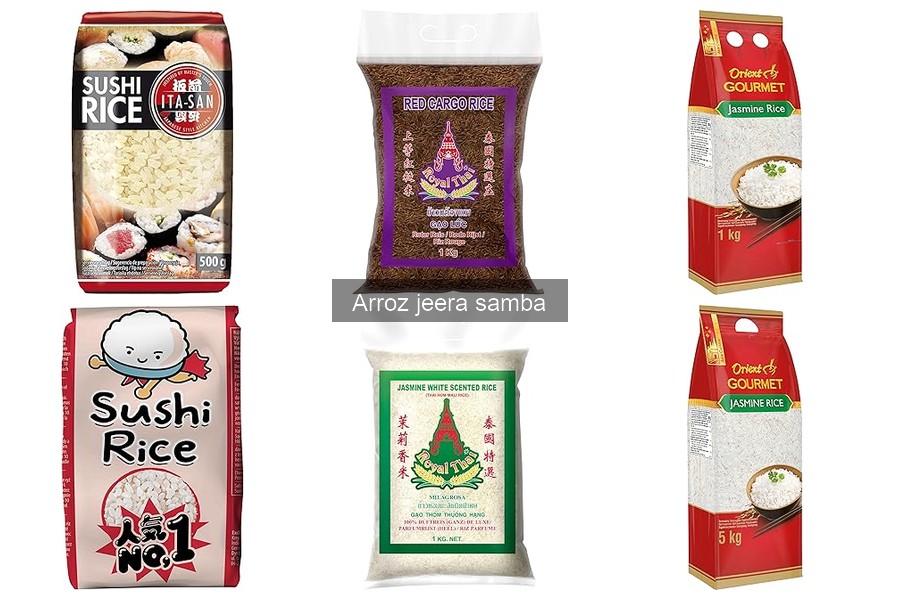 Comparativa: Arroz Jeera Samba vs. Otros Tipos de Arroz