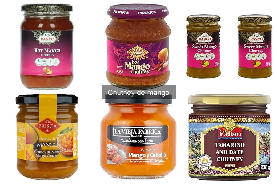 Comparativa: Chutney de Mango vs. Otros Chutneys