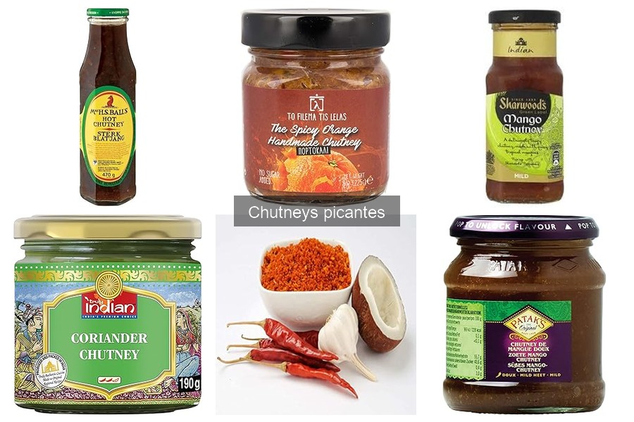 Comparativa: Chutneys picantes vs salsas comunes