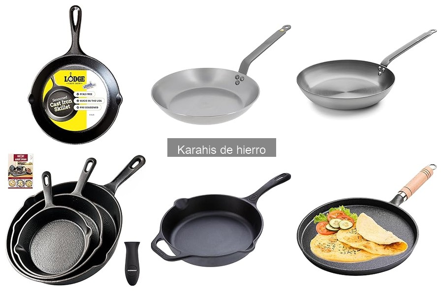 Comparativa de Karahis de Hierro vs Acero y Aluminio