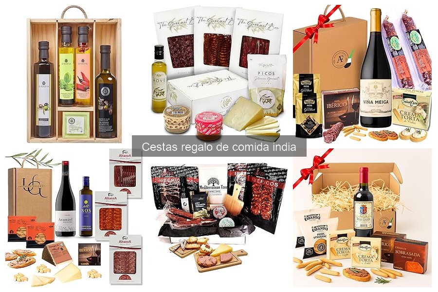 Comparativa de las Mejores Cestas Regalo de Comida India