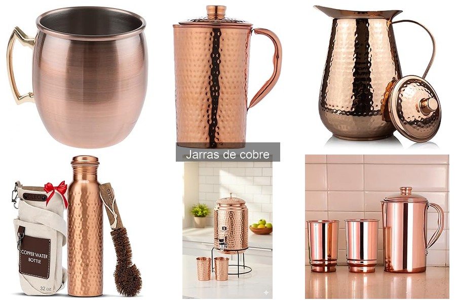 Comparativa de las Mejores Marcas de Jarras de Cobre