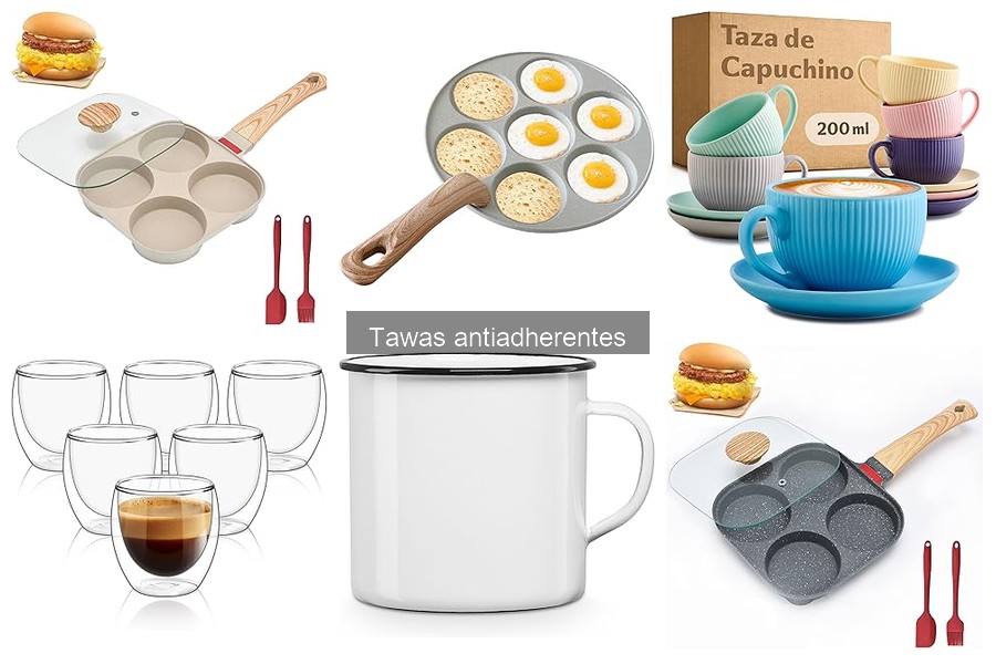 Comparativa de las mejores tawas antiadherentes del mercado