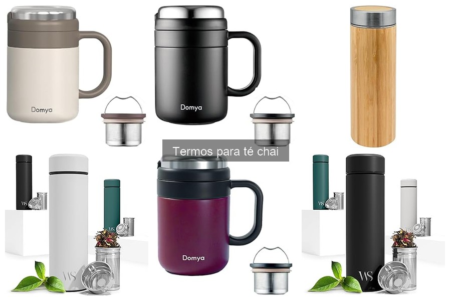 Comparativa de los mejores termos para té chai en 2023